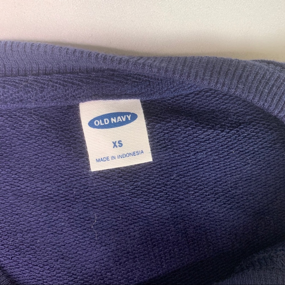 Old Navy flamingo Beach Squad blue sweatshirt NWT - Picture 9 of 13